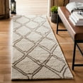 thumbnail image 1 of SAFAVIEH Casablanca Amilia Geometric Wool Runner Rug, Ivory/Gray, 2'3" x 8', 1 of 7