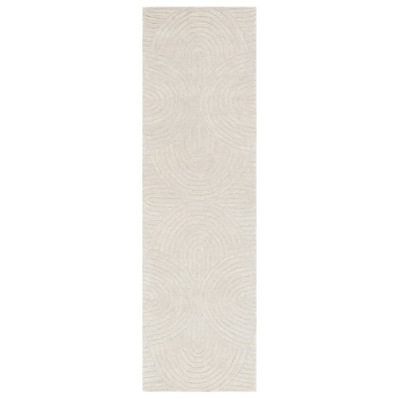 SAFAVIEH Chatham Benedict Geometric Runner Rug, Grey, 2'3" x 8'