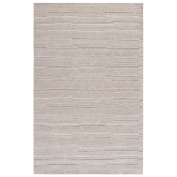SAFAVIEH Chatham Emory Solid Area Rug, Beige, 6' x 9'