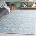 thumbnail image 1 of Safavieh  Handmade Ebony Asena Modern Wool Rug 4' x 6' - Ivory/Light Blue, 1 of 5