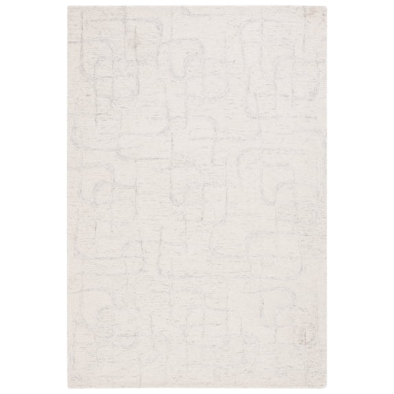 Safavieh Handmade Ebony Galliana Modern Wool Rug 3' x 5' - Beige/Light Grey