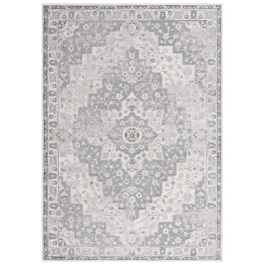 SAFAVIEH Eternal Aldous Floral Area Rug, Grey/Ivory, 8' x 10'