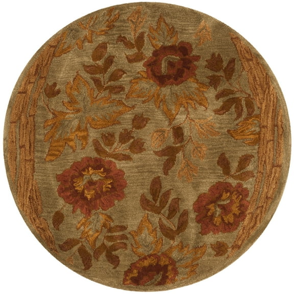 Safavieh Handmade Far East Sage Wool Rug