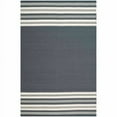 thumbnail image 1 of Safavieh  Handmade Flatweave Dhurries Shirleen Modern Wool Rug Dark Grey 4' x 6' 4' x 6' Indoor,Handmade Living Room Rectangle, 1 of 11