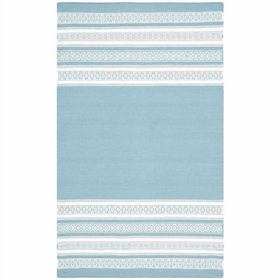 Safavieh Handmade Flatweave Dhurries Shirleen Modern Wool Rug Turquoise 3' x 5' 3' x 5' Indoor,Handmade Living Room Rectangle