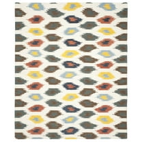Safavieh  Handmade Flatweave Dhurries Terese Modern Wool Rug 3' x 5' 3' x 5' Indoor,Handmade Bedroom,Living Room Rectangle