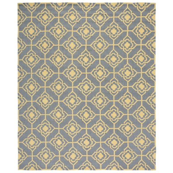 Safavieh  Handmade Four Seasons Gia Floral Rug Grey/Gold 2'3" x 8' Runner 8' Runner Runner, Indoor Living Room Gold