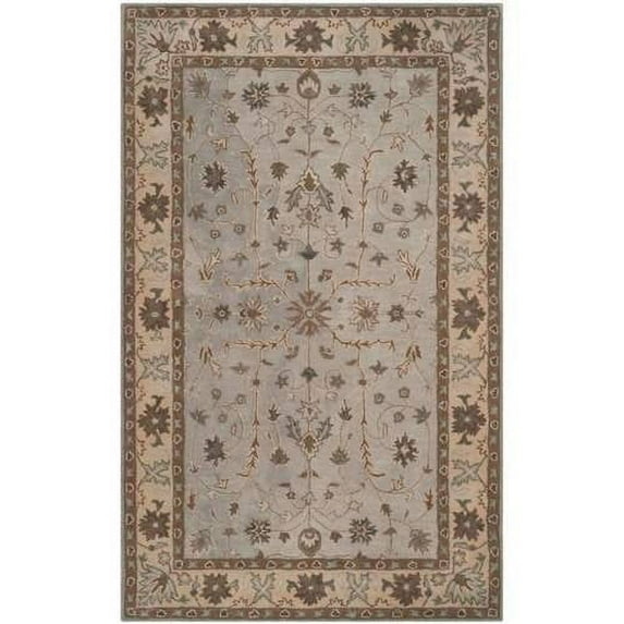 Safavieh  Handmade Heritage Chelsey Traditional Oriental Wool Rug 4' x 6' 4' x 6' Indoor,Handmade Living Room Rectangle