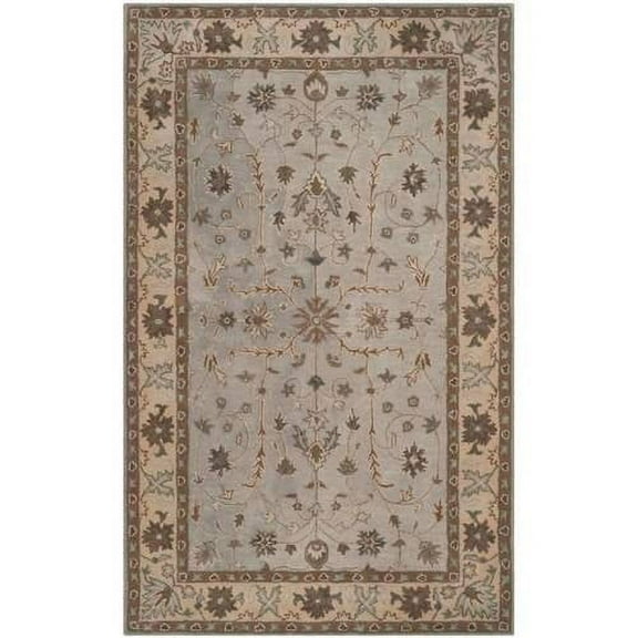 Safavieh  Handmade Heritage Chelsey Traditional Oriental Wool Rug 4' x 6' 4' x 6' Indoor,Handmade Living Room Rectangle