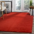 thumbnail image 1 of Safavieh Himalaya Dawa Solid Area Rug, Red, 4' x 6', 1 of 8