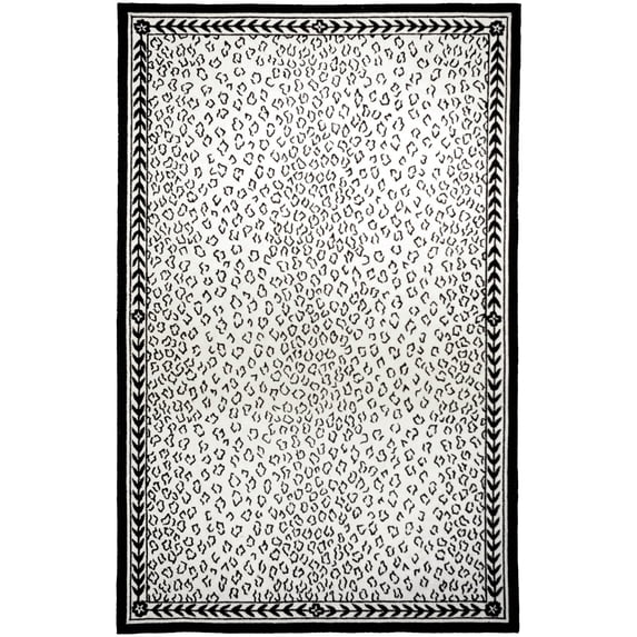 Safavieh Handmade Himalaya Deandra Wool Rug 8' x 10' 8' x 10' Indoor, Handmade Rectangle