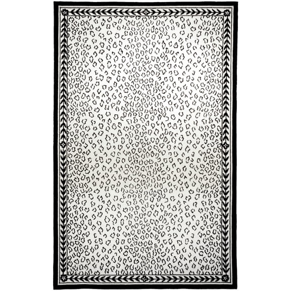 Safavieh  Handmade Himalaya Deandra Wool Rug 8' x 10' 8' x 10' Indoor, Handmade Rectangle