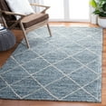thumbnail image 1 of Safavieh Himalaya Zoe Geometric Wool Area Rug, Blue/Gold, 4' x 6', 1 of 11