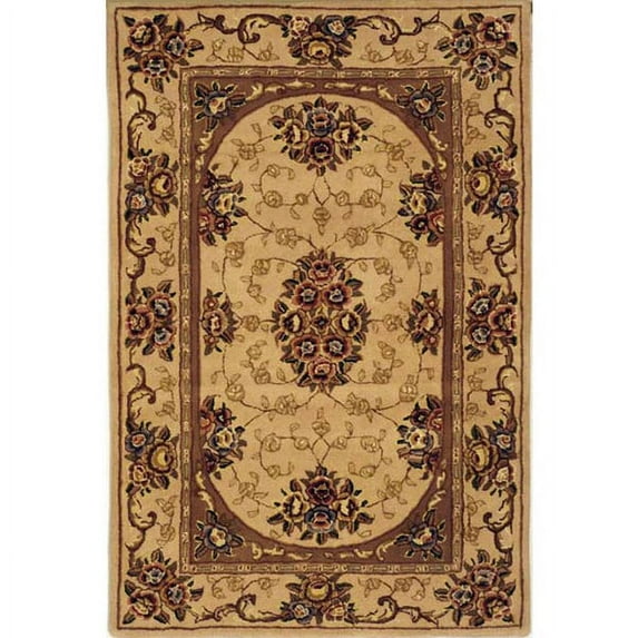Safavieh Handmade Kerman Piritta Floral Wool/ Silk Rug 2'3" x 4'