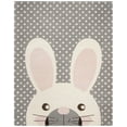 thumbnail image 1 of Safavieh  Handmade Kids Bergdis Wool Rug Grey/Ivory 6' x 9' 6' x 9', 1 of 4