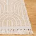 thumbnail image 1 of Safavieh  Handmade Kilim Suela Geometric Tassel Wool Rug 8' x 10' - Gold/Ivory, 1 of 5