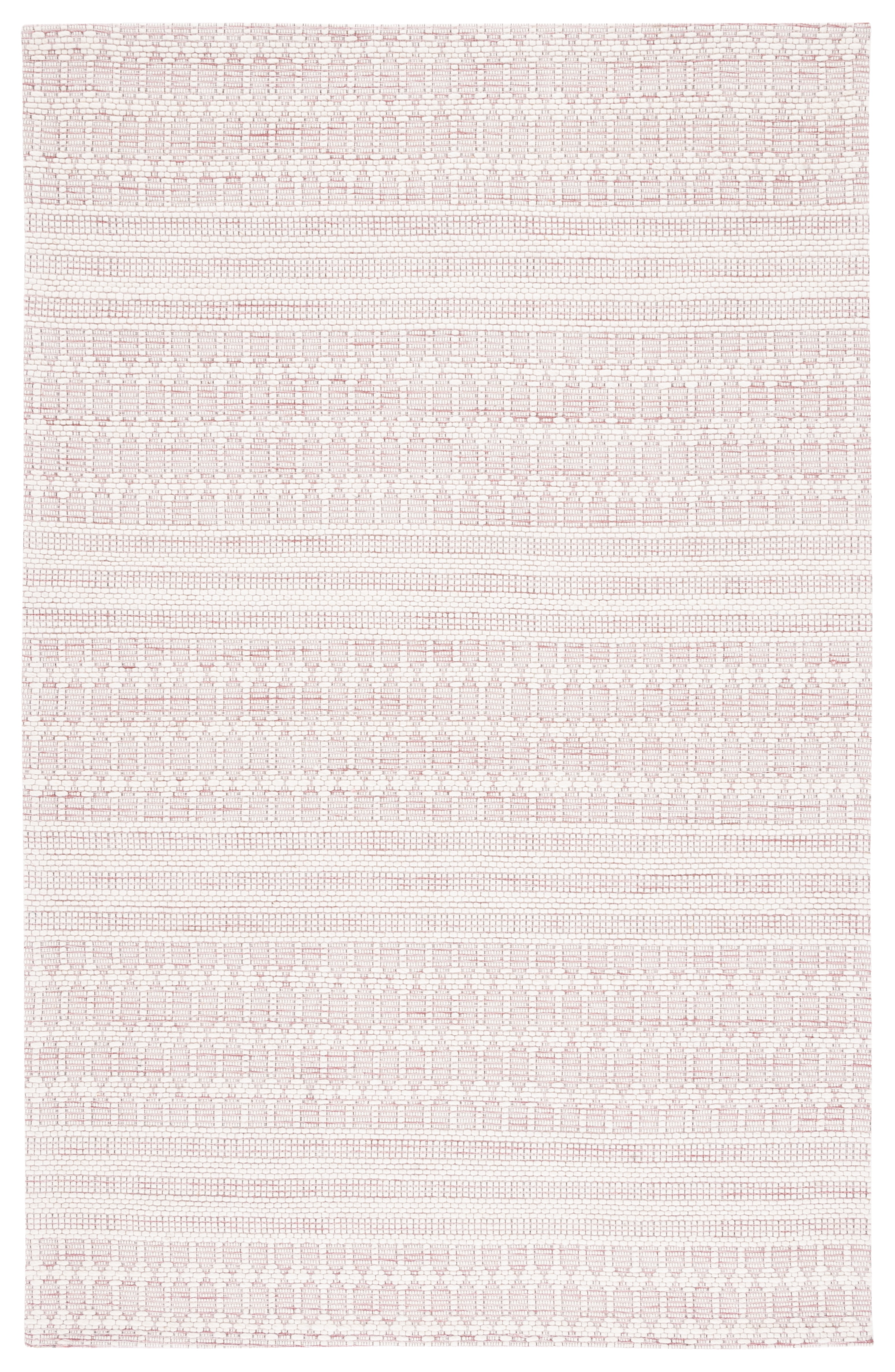 SAFAVIEH Marbella Norton Geometric Area Rug, Pink/Ivory, 4' x 6'