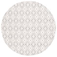 thumbnail image 1 of SAFAVIEH Marbella Rosario Geometric Area Rug, Grey/Ivory, 6' x 6' Round, 1 of 5