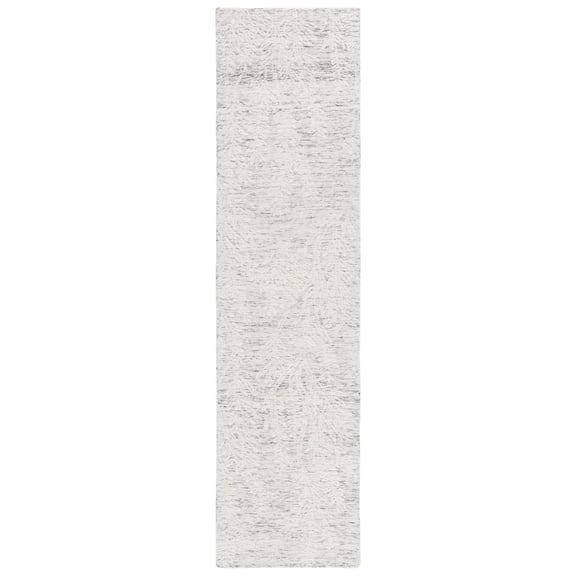 SAFAVIEH Metro Lolicia Distressed Runner Rug, Grey/Ivory, 2'3" x 9'