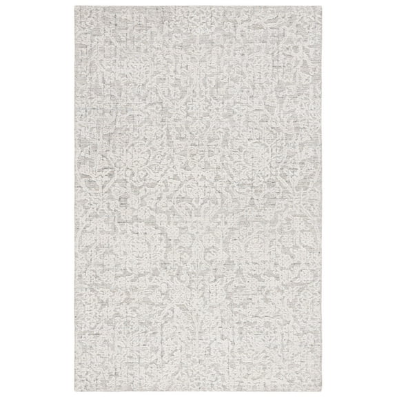 SAFAVIEH Metro Aideen Distressed Area Rug, Beige/Ivory, 4' x 6'