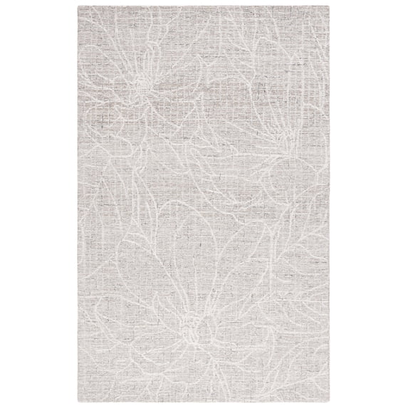 SAFAVIEH Metro Wade Floral Area Rug, Beige/Ivory, 4' x 6'
