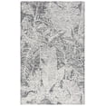 thumbnail image 1 of SAFAVIEH Metro Hartley Leaves Area Rug, Black/Ivory, 3' x 5', 1 of 8