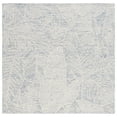 thumbnail image 1 of SAFAVIEH Metro Hartley Leaves Area Rug, Blue/Ivory, 6' x 6' Square, 1 of 8