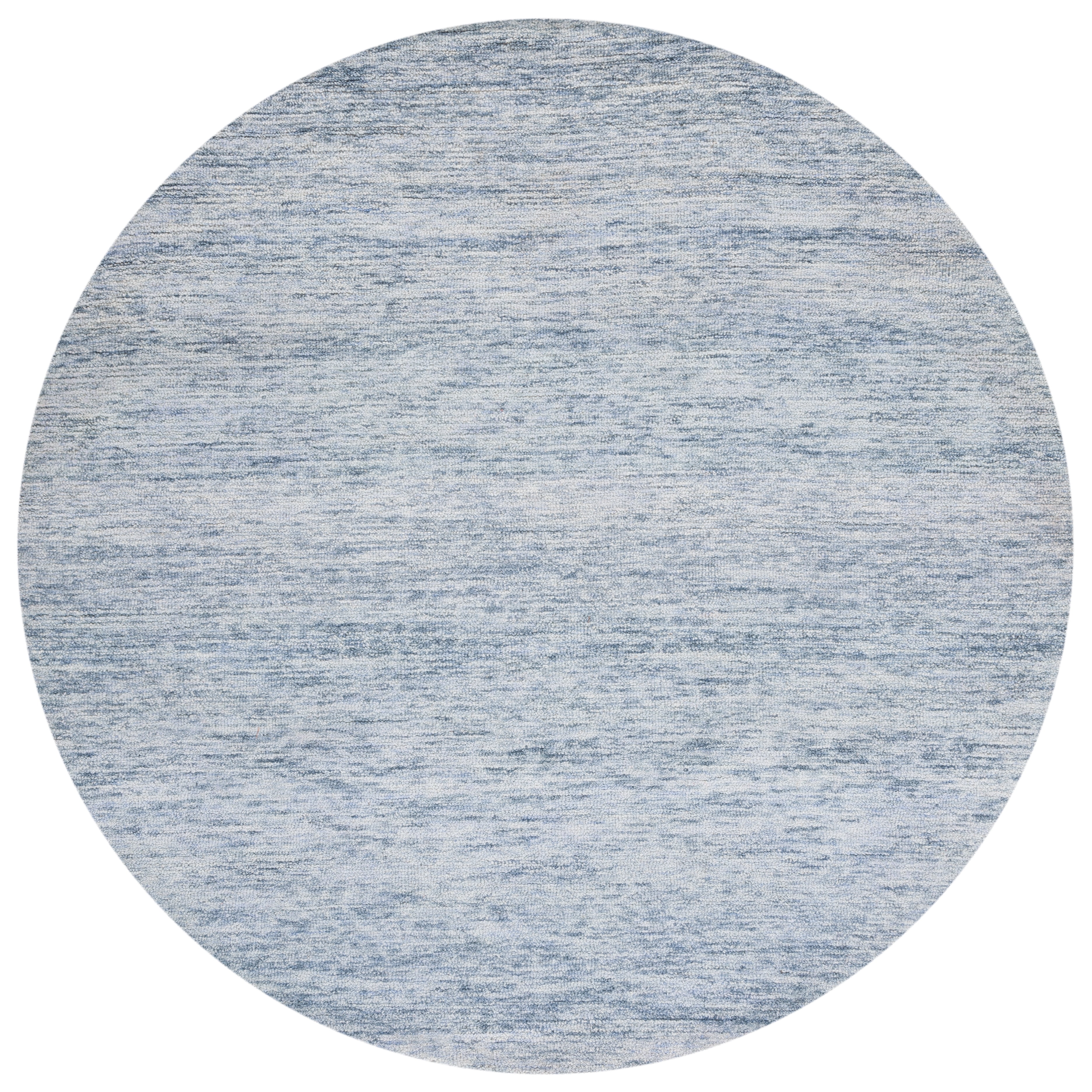 SAFAVIEH Metro Jaymes Distressed Area Rug, Blue, 8' x 8' Round