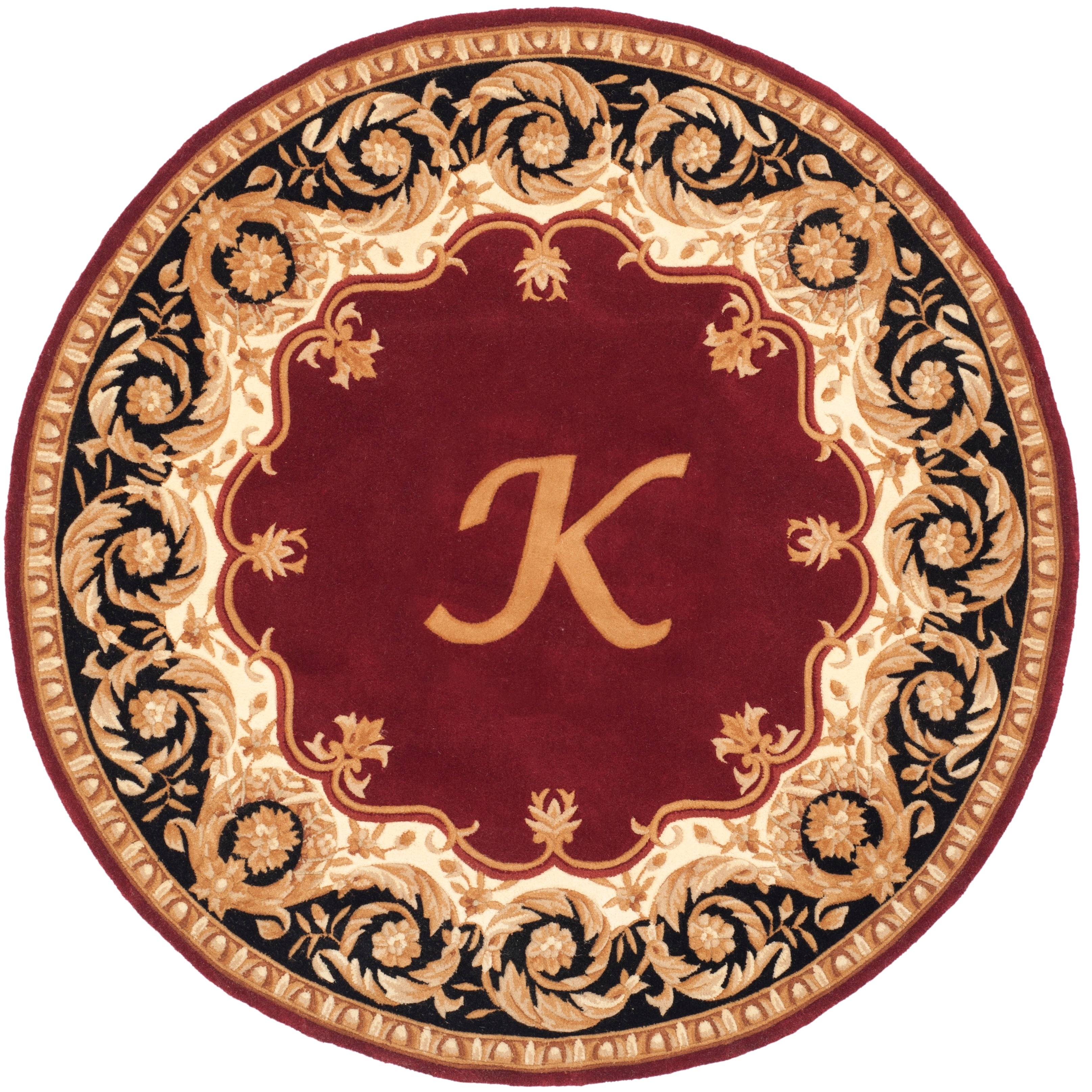 Safavieh Handmade Naples Taje Traditional Oriental Wool Rug Maroon K 6