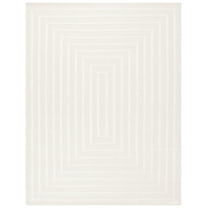 SAFAVIEH Natura Allen Bordered Area Rug, Ivory/Beige, 8' x 10'