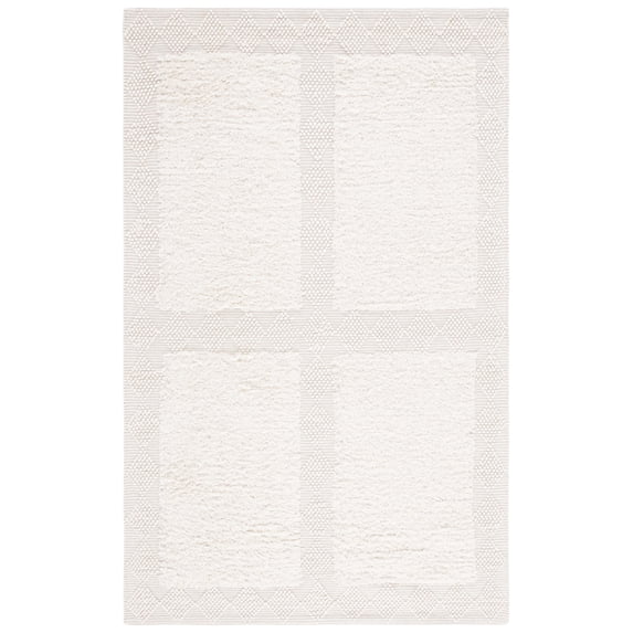 SAFAVIEH Natura Raleigh Geometric Area Rug, Ivory, 3' x 5'