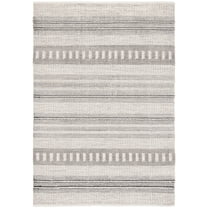 SAFAVIEH Natura Aindreas Geometric Area Rug, Grey/Black, 8' x 10'