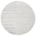 thumbnail image 1 of SAFAVIEH Natura Fredrick Striped Area Rug, Ivory/Blue, 4' x 4' Round, 1 of 8