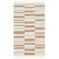 thumbnail image 1 of SAFAVIEH Natura Qendro Striped Area Rug, Ivory/Light Brown, 4' x 6', 1 of 8