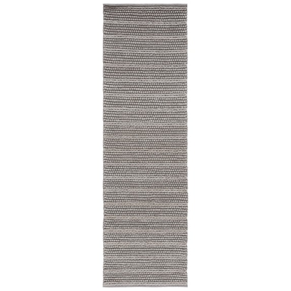 SAFAVIEH Natura Damion Striped Runner Rug, Grey, 2'3" x 8'