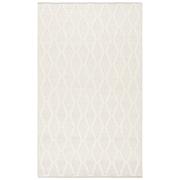 SAFAVIEH Natura Urban Diamond Area Rug, Ivory, 3' x 5'