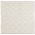 thumbnail image 1 of SAFAVIEH Natura Urban Diamond Area Rug, Ivory, 6' x 6' Square, 1 of 7