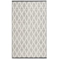 thumbnail image 1 of SAFAVIEH Natura Urban Diamond Area Rug, Black/Ivory, 6' x 9', 1 of 8