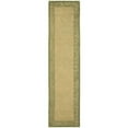 thumbnail image 1 of Safavieh  Handmade New Zealand Passage Light Green Rug (2'3 x 10'), 1 of 5