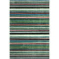 thumbnail image 1 of Contemporary Rug - Rodeo Drive Wool Pile -Green/Multi-Color:Green/Multi,Design:Contemporary,Shape:Rectangle,Size:9'L x 6' W, 1 of 5