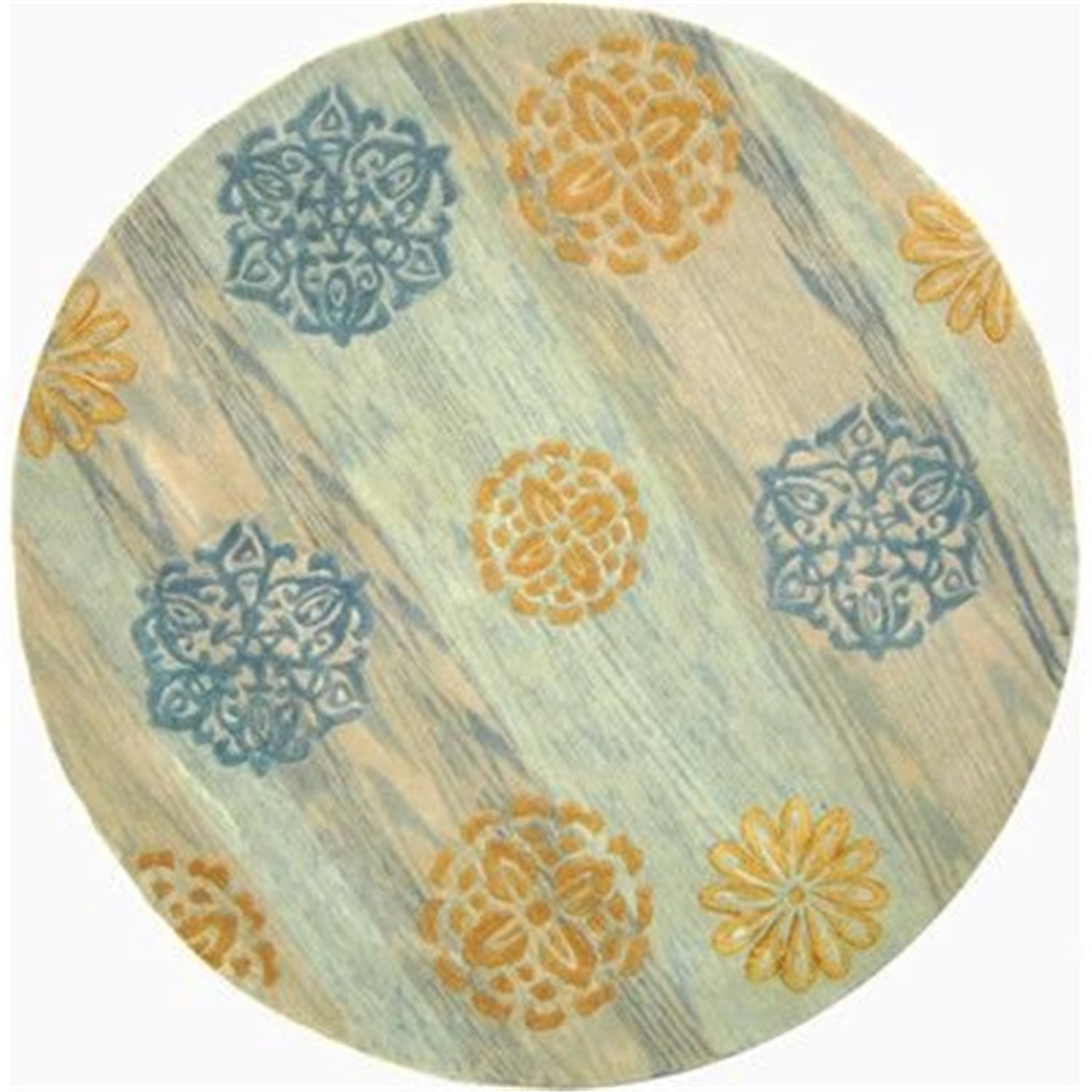 Safavieh Handmade Rodeo Drive Julienne Mid-Century Modern Abstract Wool ...