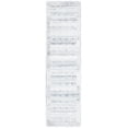 thumbnail image 1 of SAFAVIEH Roslyn Dacre Abstract Runner Rug, Grey/Ivory, 2'3" x 9', 1 of 7