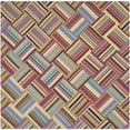 thumbnail image 1 of Safavieh  Handmade Straw Patch Gieslinde Modern Wool Rug 7' x 7' Square 8' Square, 6' Square Indoor Living Room, Bedroom, Dining Room Square, 1 of 5