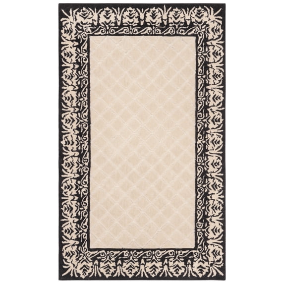 SAFAVIEH Total Performance Ruadhan Floral Area Rug, Black, 2' x 3'