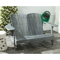 thumbnail image 1 of Safavieh Hantom Indoor/Outdoor Double Adirondack Bench, 1 of 6