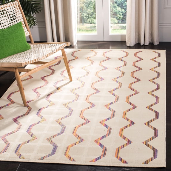 Safavieh Havana Helena Striped Indoor/Outdoor Area Rug, Natural/Multi, 5'1" x 7'7"