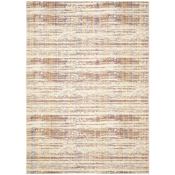 Contemporary Kids Rug - Havana Polypropylene -Natural/Multi-Color:Natural/Multi,Design:Contemporary Kids,Shape:Large Rectangle,Size:8' x 11'