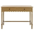 thumbnail image 1 of Safavieh Haven Wood 2 Drw Desk in Brown, 1 of 11