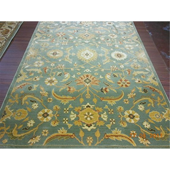 Traditional Rug - Heirloom Polypropylene, 2850Gr/Sqm -Blue/Gold Style-A-Color:Blue/Gold,Design:Traditional,Shape:Large Rectangle,Size:13'L x 9' 6''W