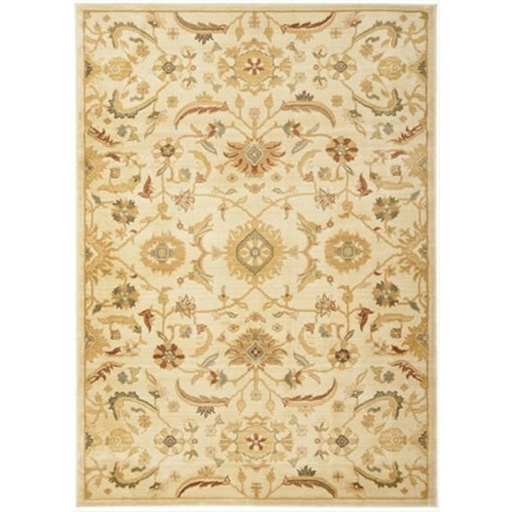 Safavieh Heirloom Creme Traditional Rug - 6'7" x 9'1"